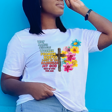 Load image into Gallery viewer, Floral Way Maker T-Shirt