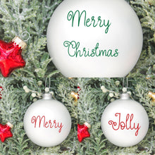 Load image into Gallery viewer, Personalized Christmas Balls
