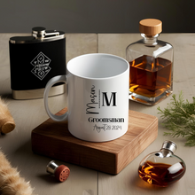Load image into Gallery viewer, Monogram Groomsmen Mugs
