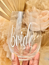 Load image into Gallery viewer, Personalized Wine Glass
