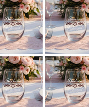 Load image into Gallery viewer, Personalized Wine Glass
