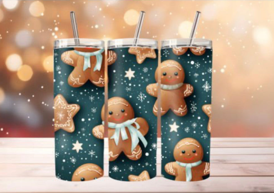 Gingerbread Man Tumbler