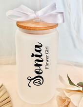 Load image into Gallery viewer, Personalized Name Glass Tumbler
