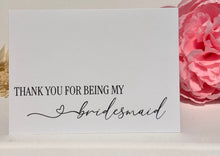 Load image into Gallery viewer, Wedding Party Thank You Card
