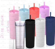 Load image into Gallery viewer, Personalized Acrylic Tumbler
