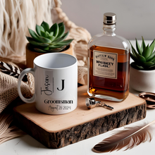 Load image into Gallery viewer, Monogram Groomsmen Mugs

