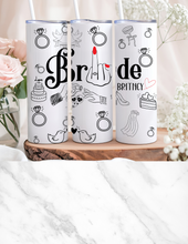Load image into Gallery viewer, Personalized Bride Tumbler
