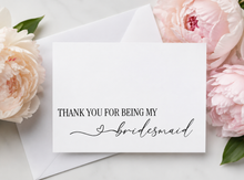 Load image into Gallery viewer, Wedding Party Thank You Card
