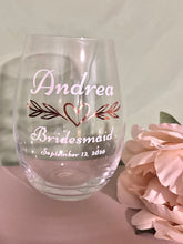 Load image into Gallery viewer, Personalized Wine Glass
