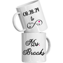 Load image into Gallery viewer, Infinite His and Her Mugs
