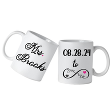 Load image into Gallery viewer, Infinite His and Her Mugs
