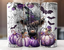 Load image into Gallery viewer, Cute Spooky Cow Halloween Tumblers
