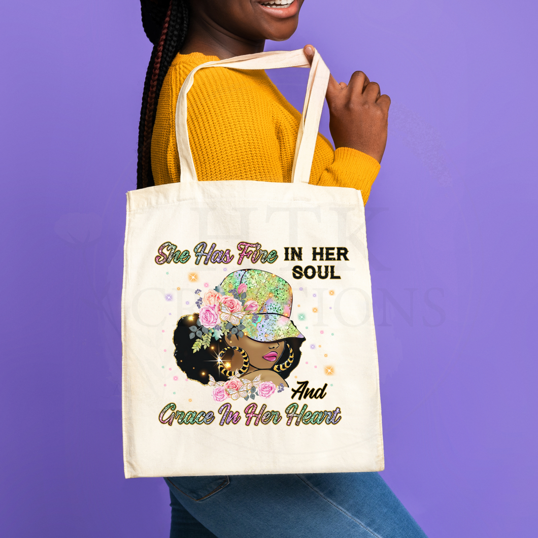 Inspirational Quote Tote Bag