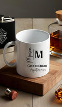 Load image into Gallery viewer, Monogram Groomsmen Mugs
