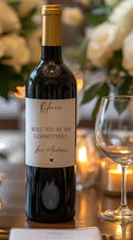 Load image into Gallery viewer, Will You Be My Godmother Wine Label
