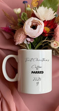 Load image into Gallery viewer, First Christmas Married Mug
