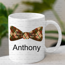 Load image into Gallery viewer, Personalized Bow Tie  Mugs
