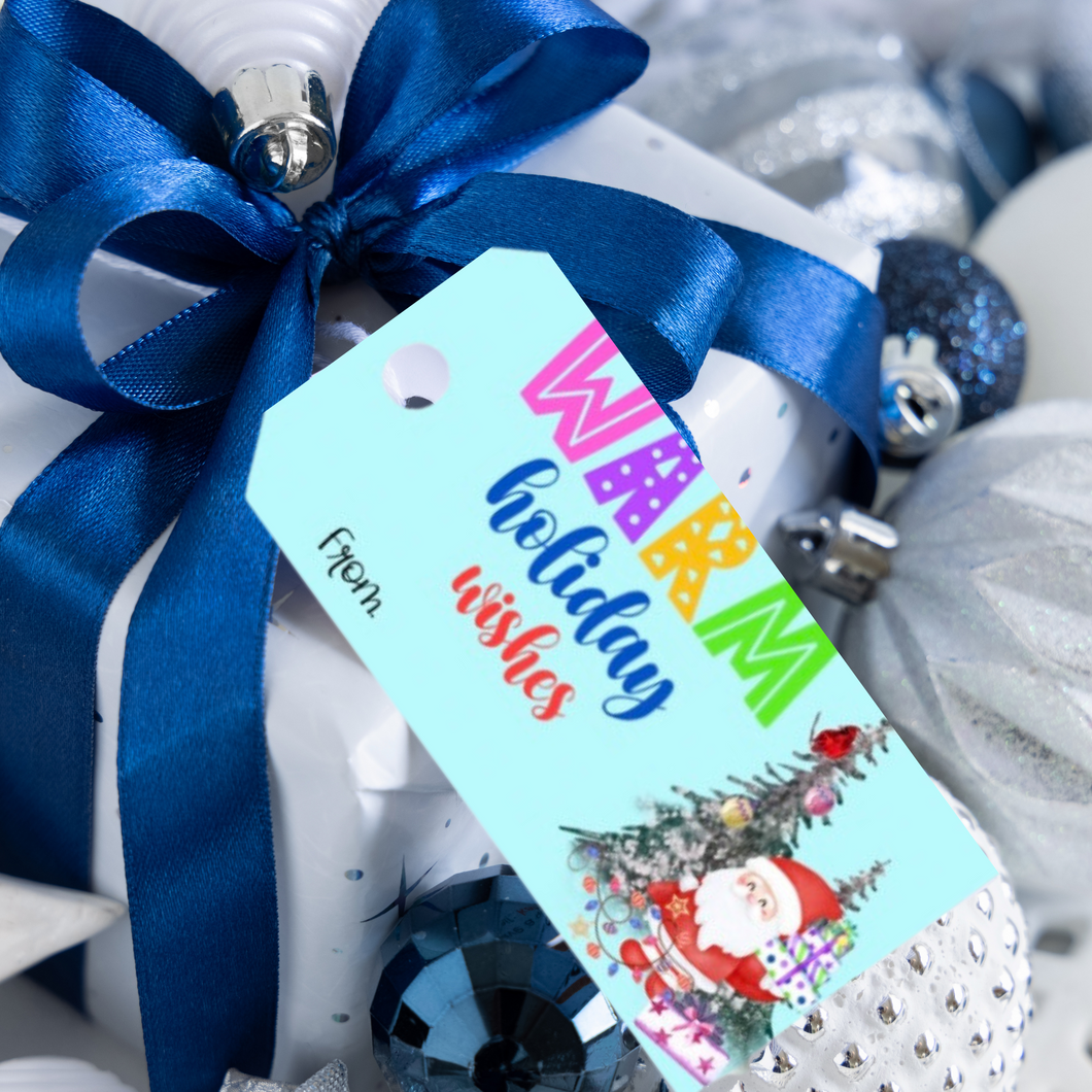 Warm Holiday Gift Tags