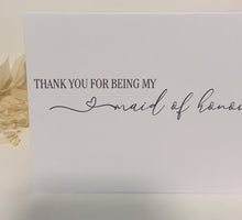 Load and play video in Gallery viewer, Wedding Party Thank You Card
