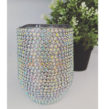 Load image into Gallery viewer, Bling 12oz Stainless Steel Wine Tumbler
