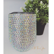 Load image into Gallery viewer, Bling 12oz Stainless Steel Wine Tumbler
