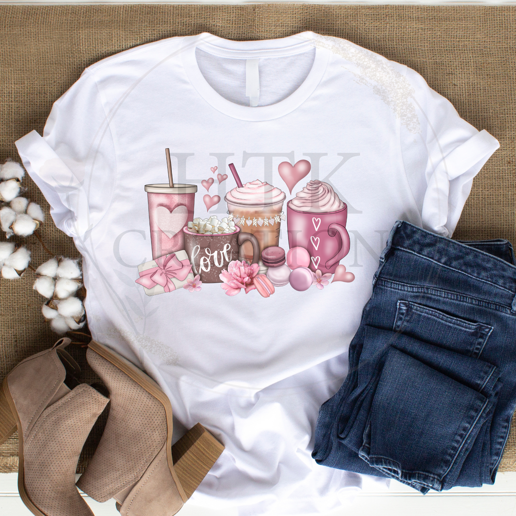 Pink Coffee T-shirt