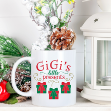 Load image into Gallery viewer, Personalized Grandma and Mom Christmas Mugs
