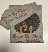 Load image into Gallery viewer, Saved By Grace Loved By God Sweatshirt
